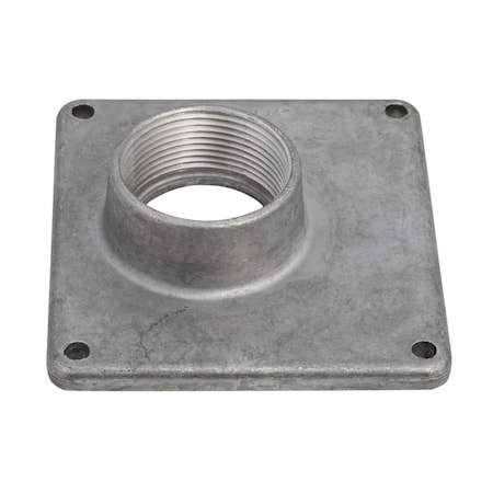 Eaton Conduit Fitting Plate Hub, 1.5 in, Red DS150H2